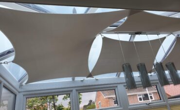 conservatory roof sails