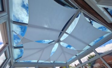 conservatory roof sails