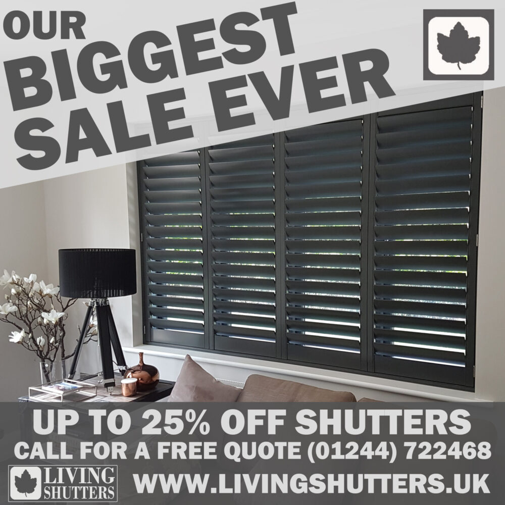 shutter sale Chester