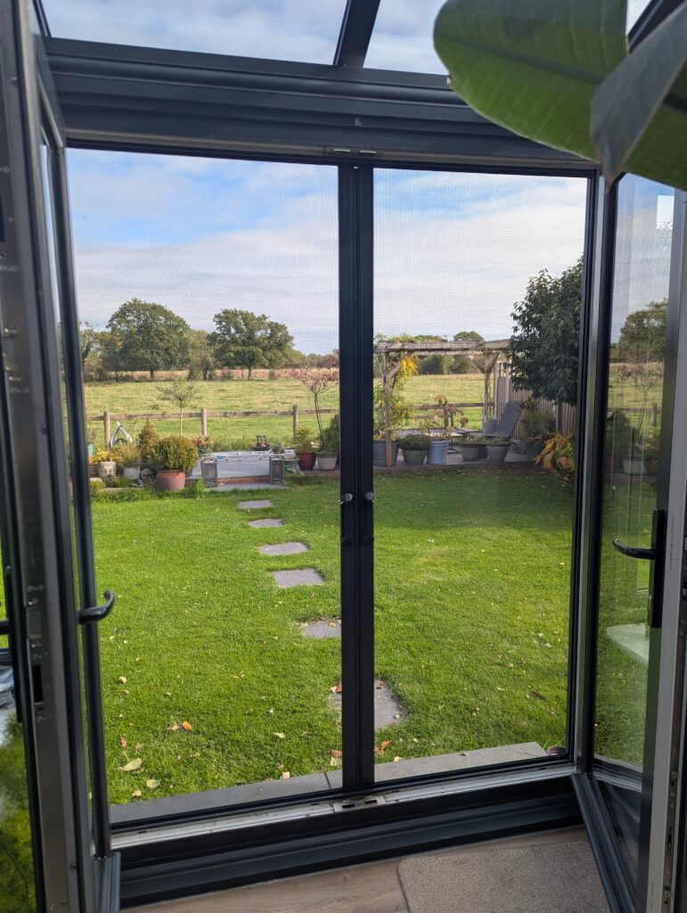 Bespoke colour match fly screens cheshire