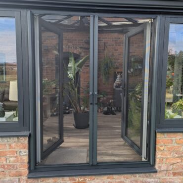 Bespoke colour match fly screens cheshire