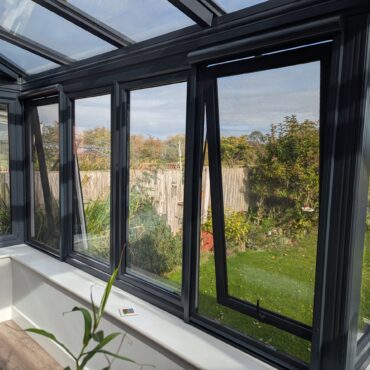 Bespoke Custom Colour Anthracite 7016 Fly Screens Windows Doors (6) Bespoke colour match fly screens cheshire