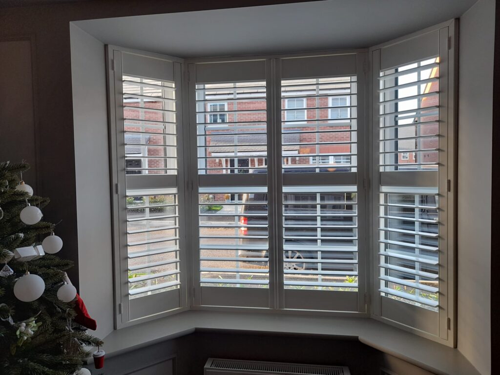 bay shutter with blackout ellesmere port