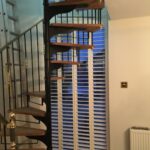 Tier on tier white hardwood shutter north wales