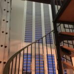 Tier on tier white hardwood shutter north wales