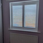 Harris Hardwood shutters installed in Buckley North Wales