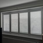 Harris Hardwood shutters installed in Buckley North Wales