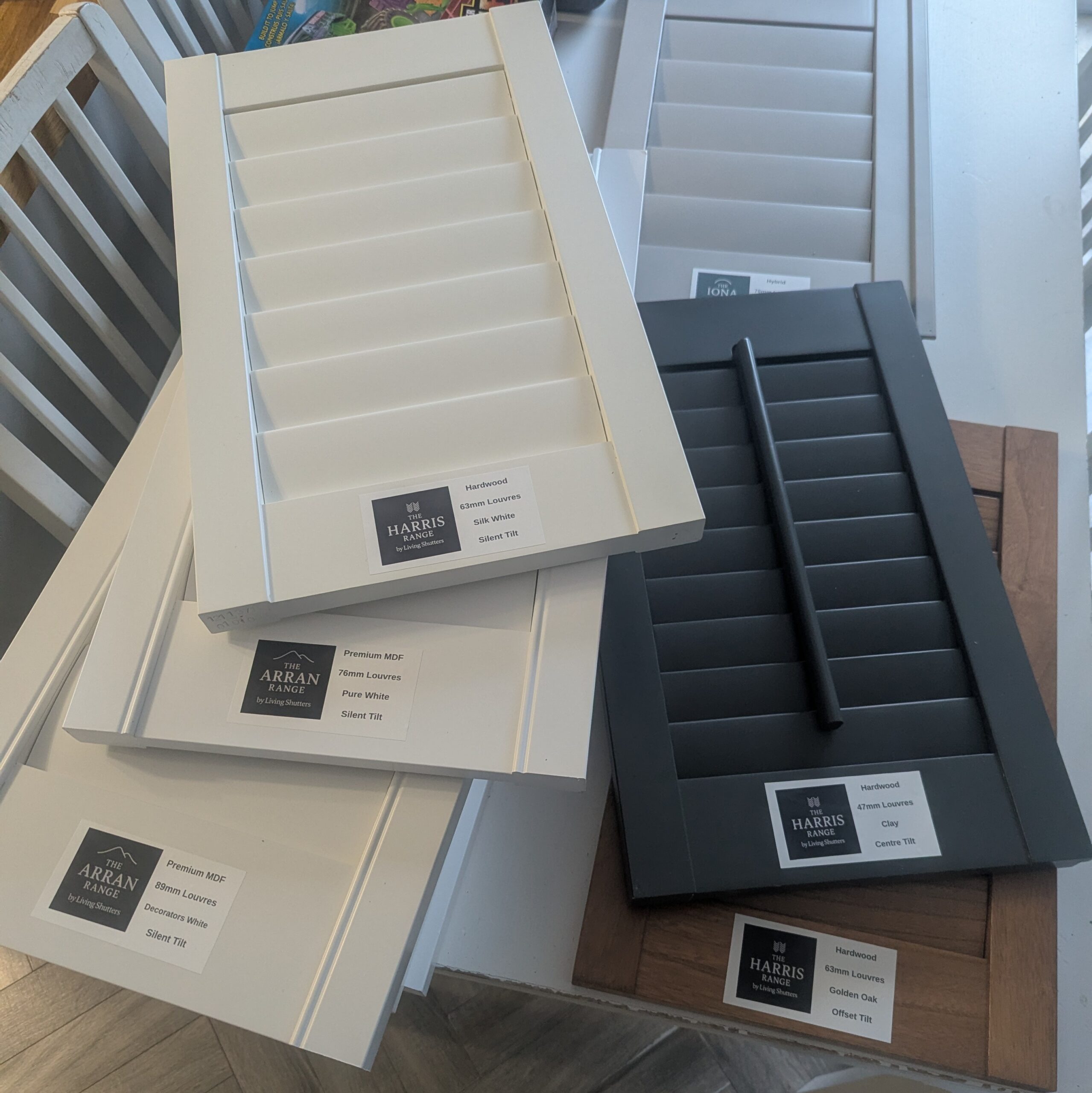 Shutter samples chester cheshire