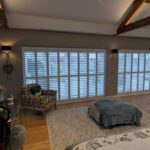 Tracked Shutters Installed over Bi Fold Doors in Chester (4)