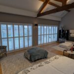 Tracked Shutters Installed over Bi Fold Doors in Chester (4)