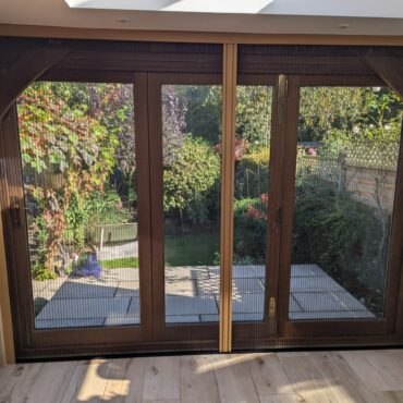 Bespoke colour match fly screens cheshire