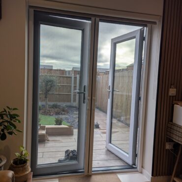 Fly Screen on French Doors Fly Screen on French Doors