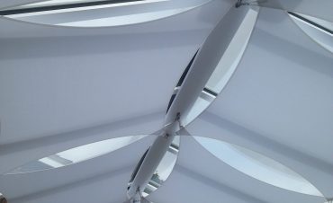 conservatory heat reducing sails from in shade