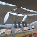conservatory heat reducing sails from in shade