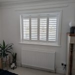 Full Height Arran MDF shutters in Pure White installed in Ellesmere Port (2)