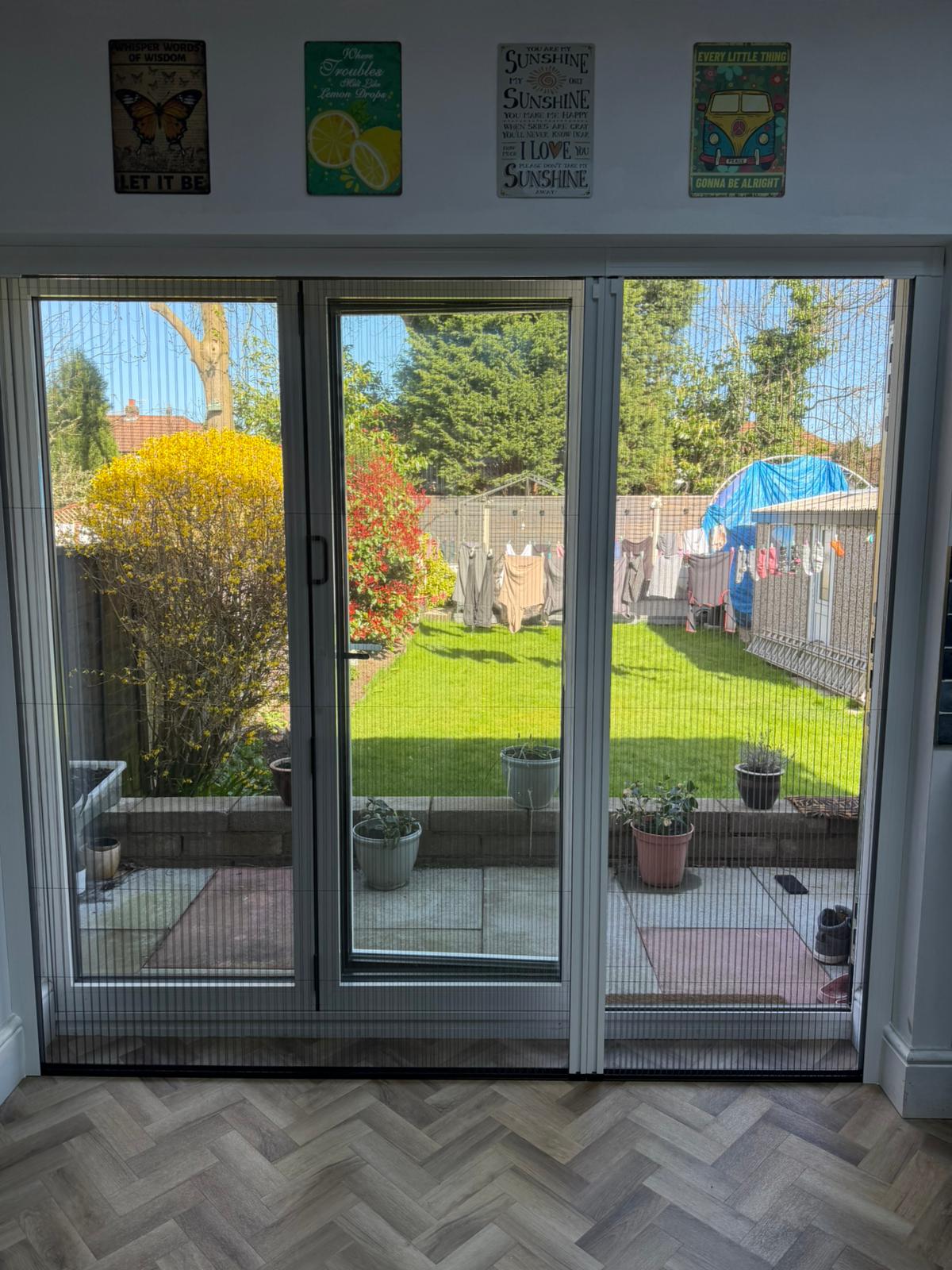 fly screen for bi fold doors installed in cheadle (1)