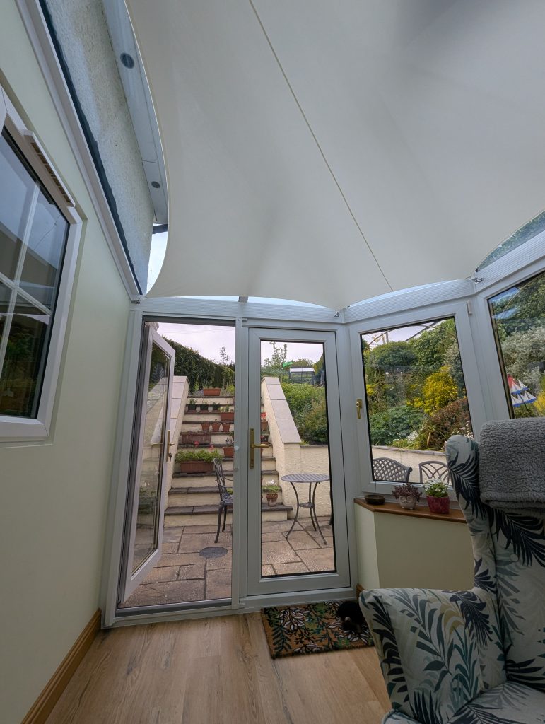 fly screens and roof sails fitted in north wales