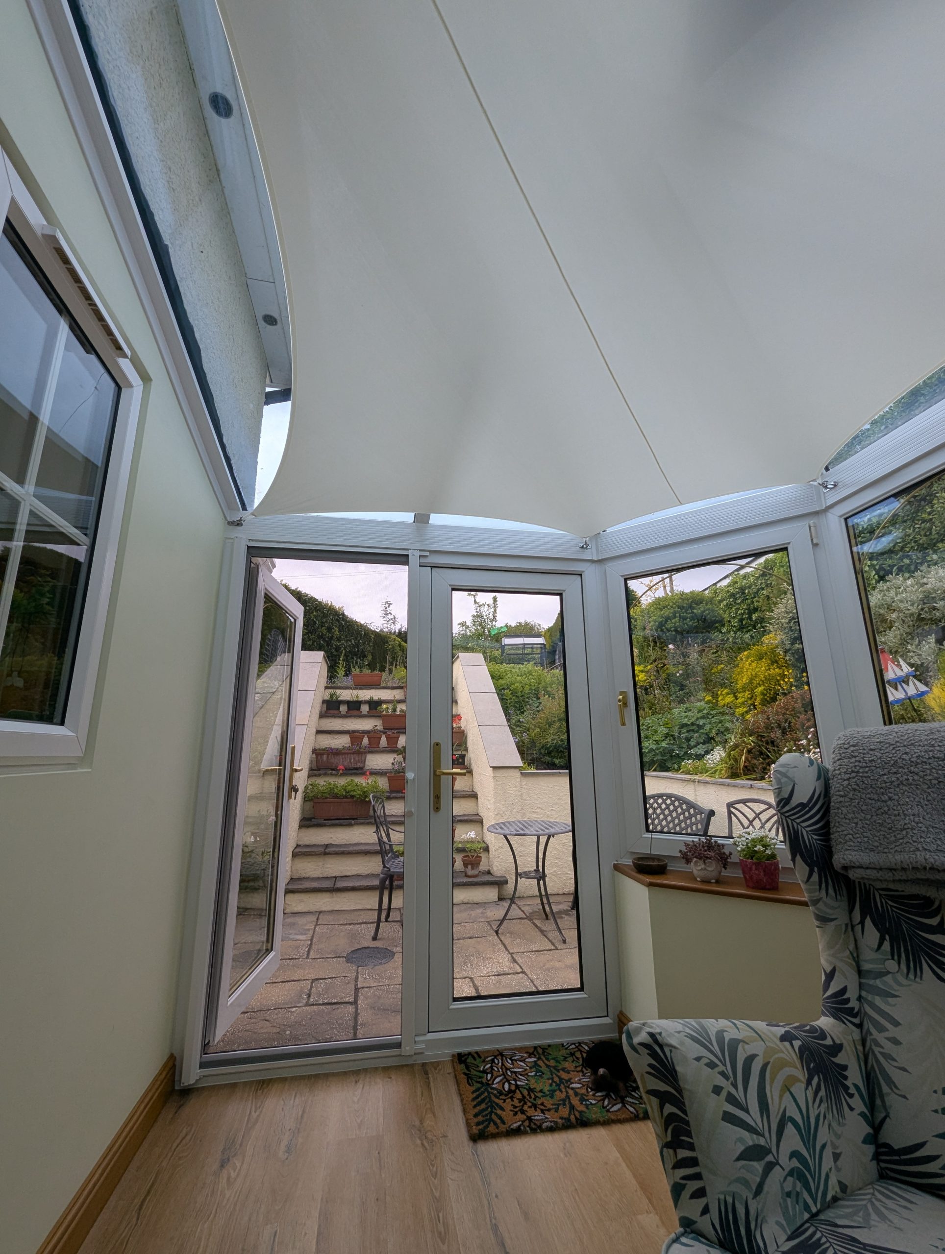 fly screens and roof sails fitted in north wales